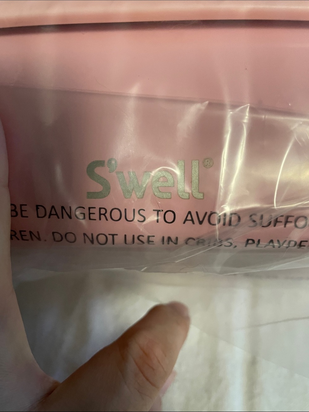 Pink S'well Windowed Lunch Box Lid - Picture 2 of 2